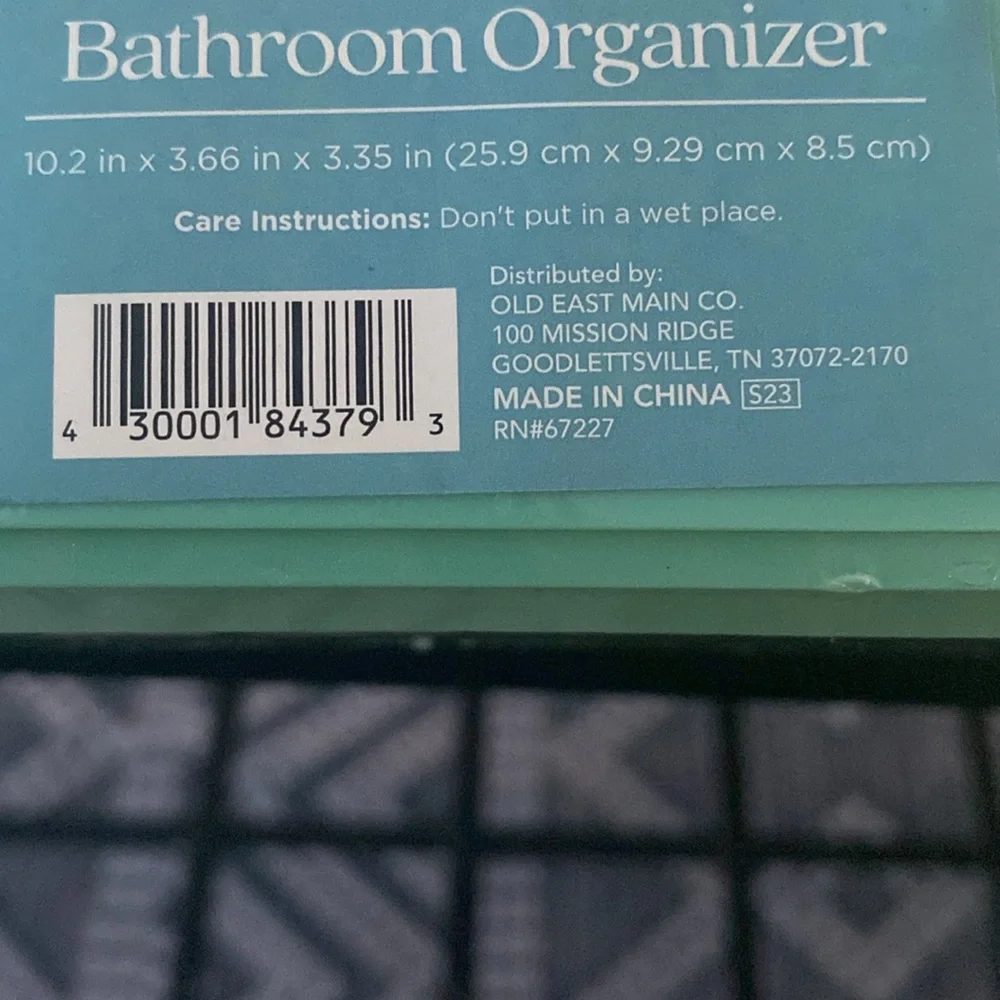 Bathroom containers